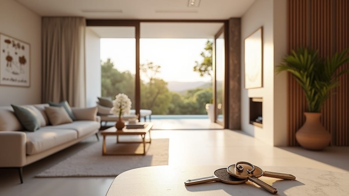 Sleek, move-in ready luxury ingatlan vásárlás természetvédelmi terület Costa del Sol. Kulcsok várják otthonát.