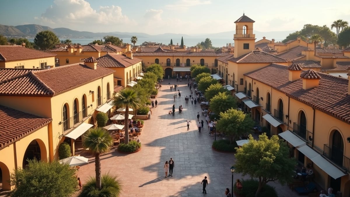 Entspannter lifestyle: Charmante Costa del Sol Plaza, kurze Fahrzeiten Naturparks Costa del Sol für Abenteuer.