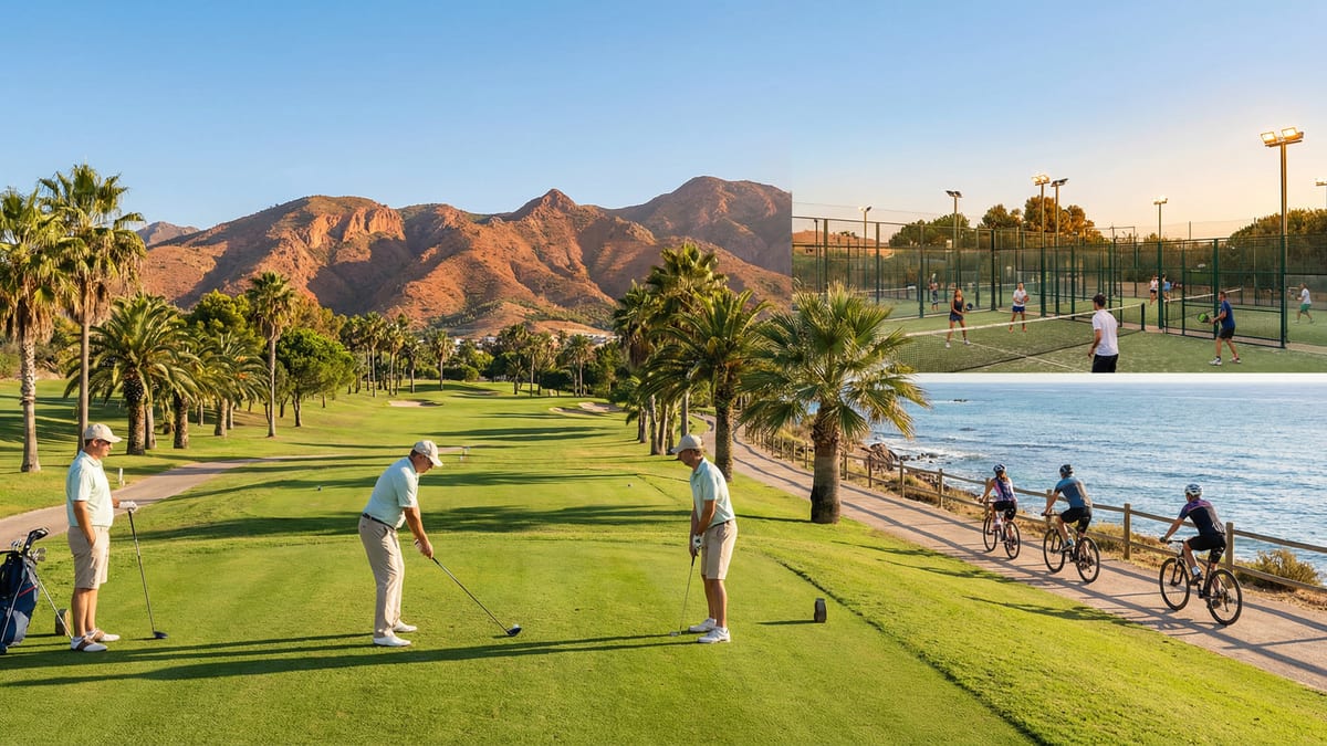 Guide pour profiter du golf et des activités de plein air toute l'année sur la Costa del Sol - Immobilier Costa del Sol