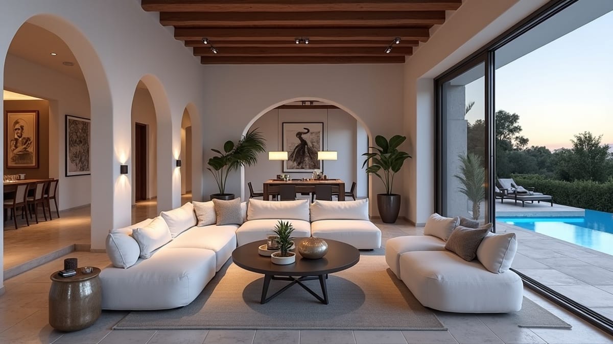 Villa moderne sur la Costa del Sol avec vue sur la montagne et accès direct au sentier de randonnée près du parc naturel d'Estepona