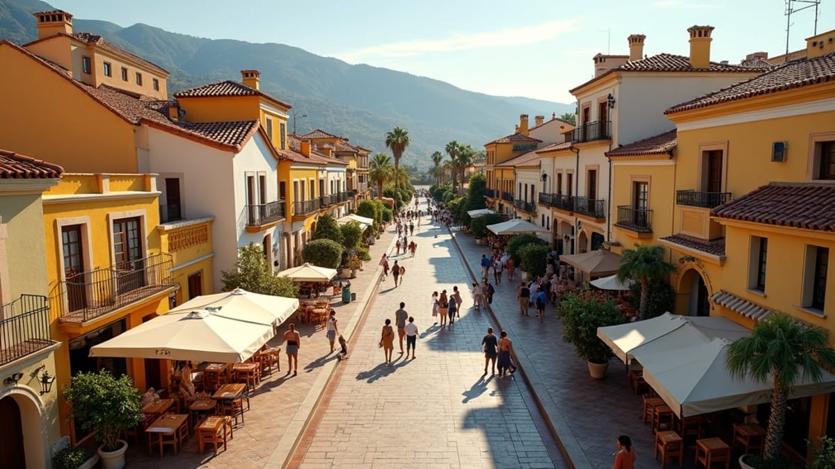 Folk nyder udendørs aktiviteter på Costa del Sols solrige strande og bjerge året rundt