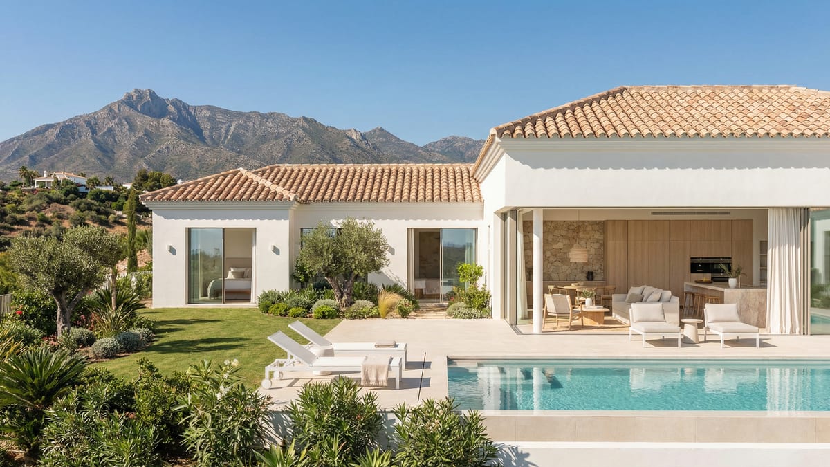 Redo för en stressfri livsstil? Denna lyxiga fastighet på Costa del Sol väntar på dig, nyckelfärdig för glädje och harmoni.