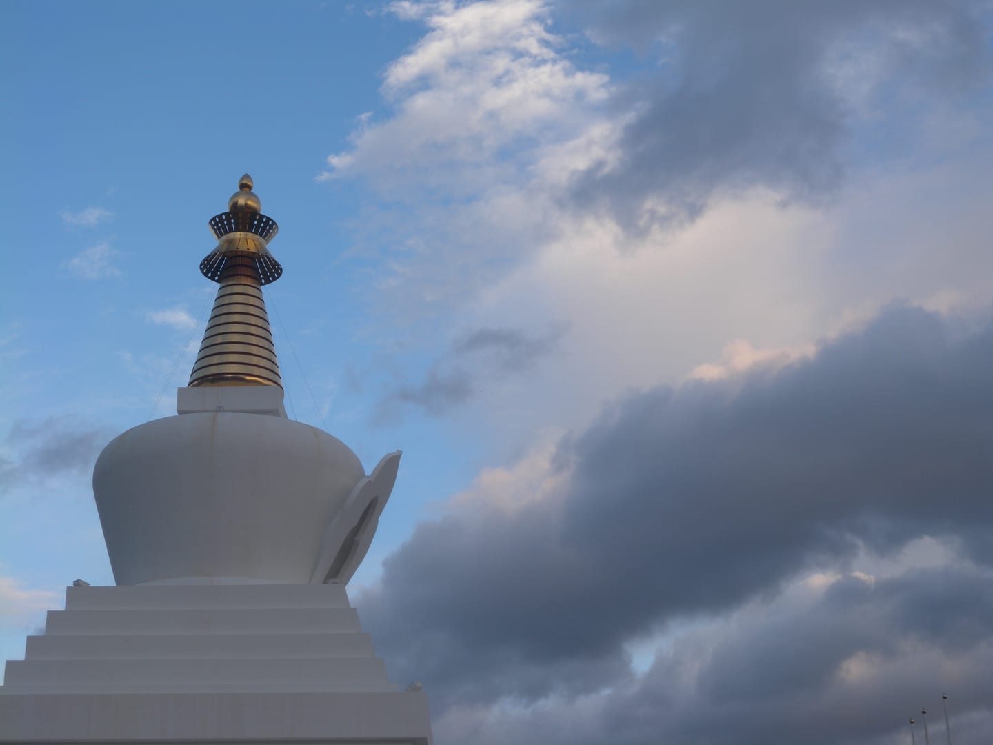 Benalmádena Stupa of Enlightenment, Benalmádena, Málaga, Spain, shown as local context near VILLA IRIS