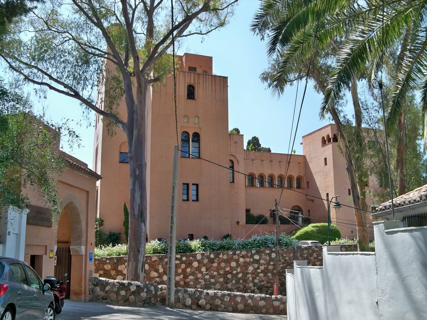 Castle of Santa Catalina (Castillo de Santa Catalina) — historic palatial landmark and heritage-listed building in Málaga Este, approximately 362 m from the project, shown as local context near MIRAMAR 45