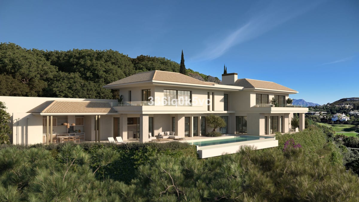 Project visualisation of EL QUEJIGAL with exterior architecture, terraces and landscaped outdoor space.