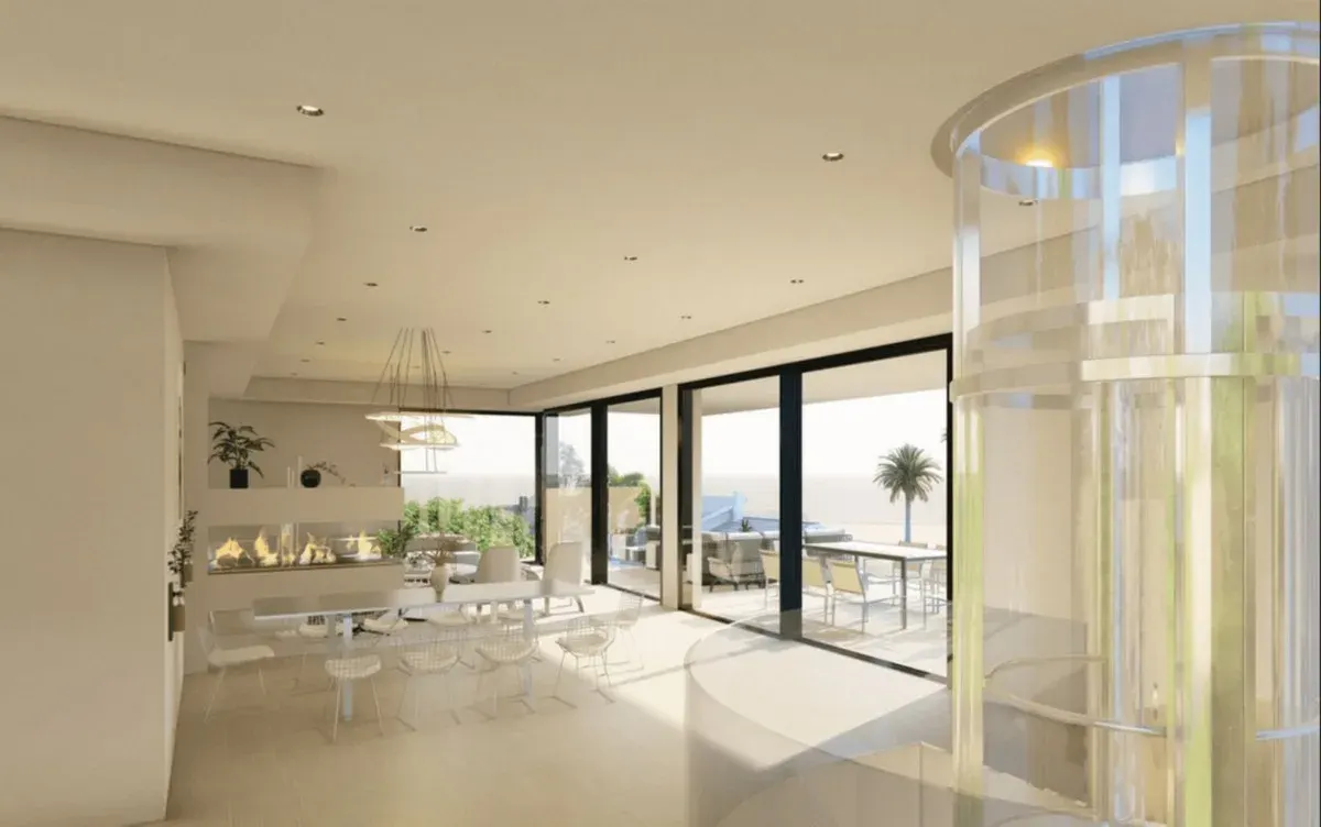 VILLA 001 MARBESA — interior view for assessing light, layout, kitchen flow and sightlines per specific home.