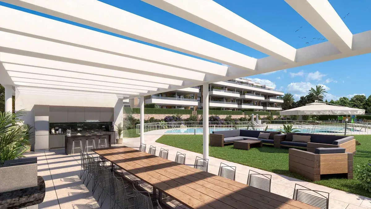 Interior image of RESIDENCIAL PACARAIMA - ADOSADO; check view line, floor, orientation, terrace, parking, route and current availability for the concrete home.
