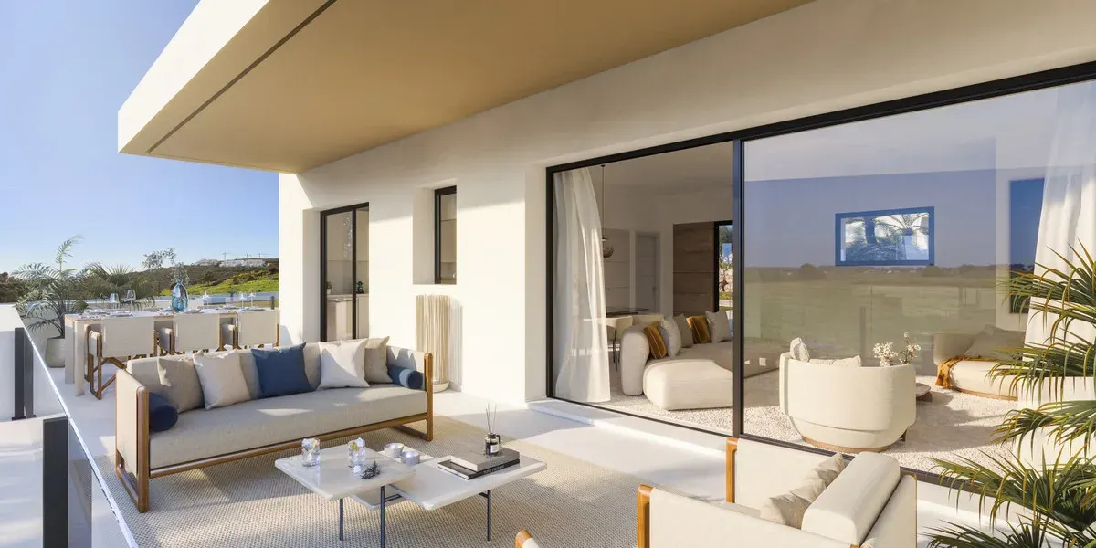 ATTIRE ESTEPONA — outdoor space, terrace, pool area, light and privacy checked visually per specific project.