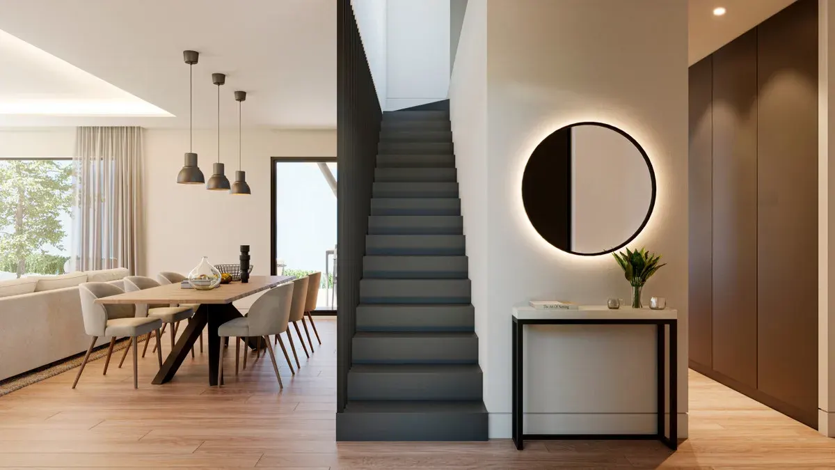 VILLA AITANA — interieurbeeld om lichtinval, indeling, keukenflow en zichtlijnen per concrete woning te beoordelen.