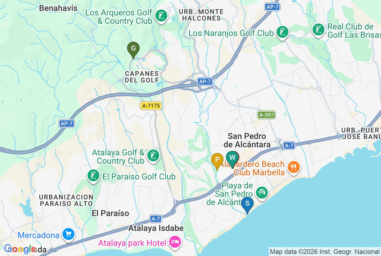 Google map of BREEZE with five pins