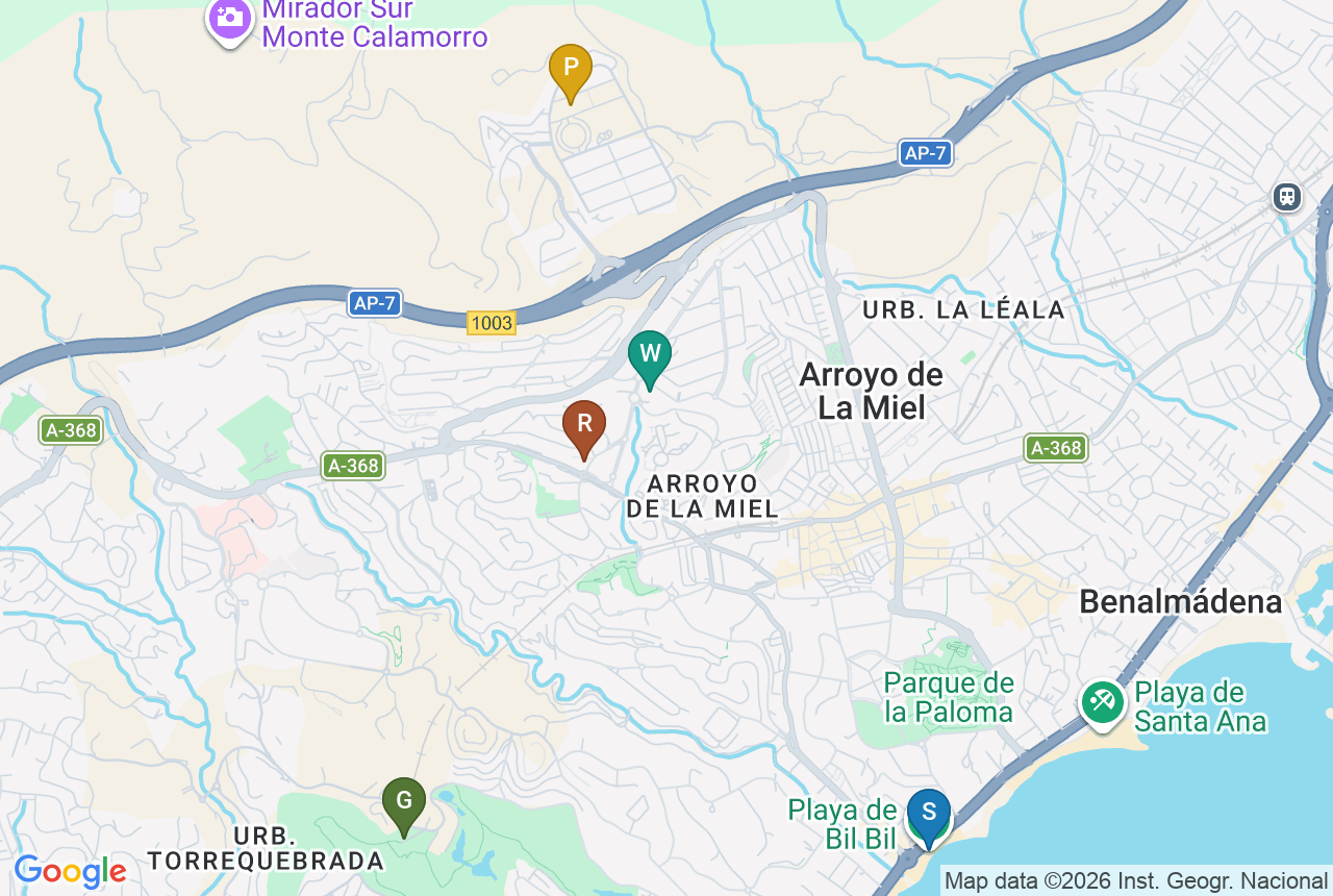 Google map of Nexus Residences with five pins