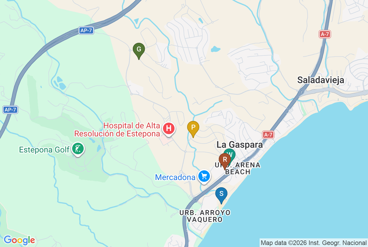 Carte Google de Sunway Residence avec cinq &eacute;pingles