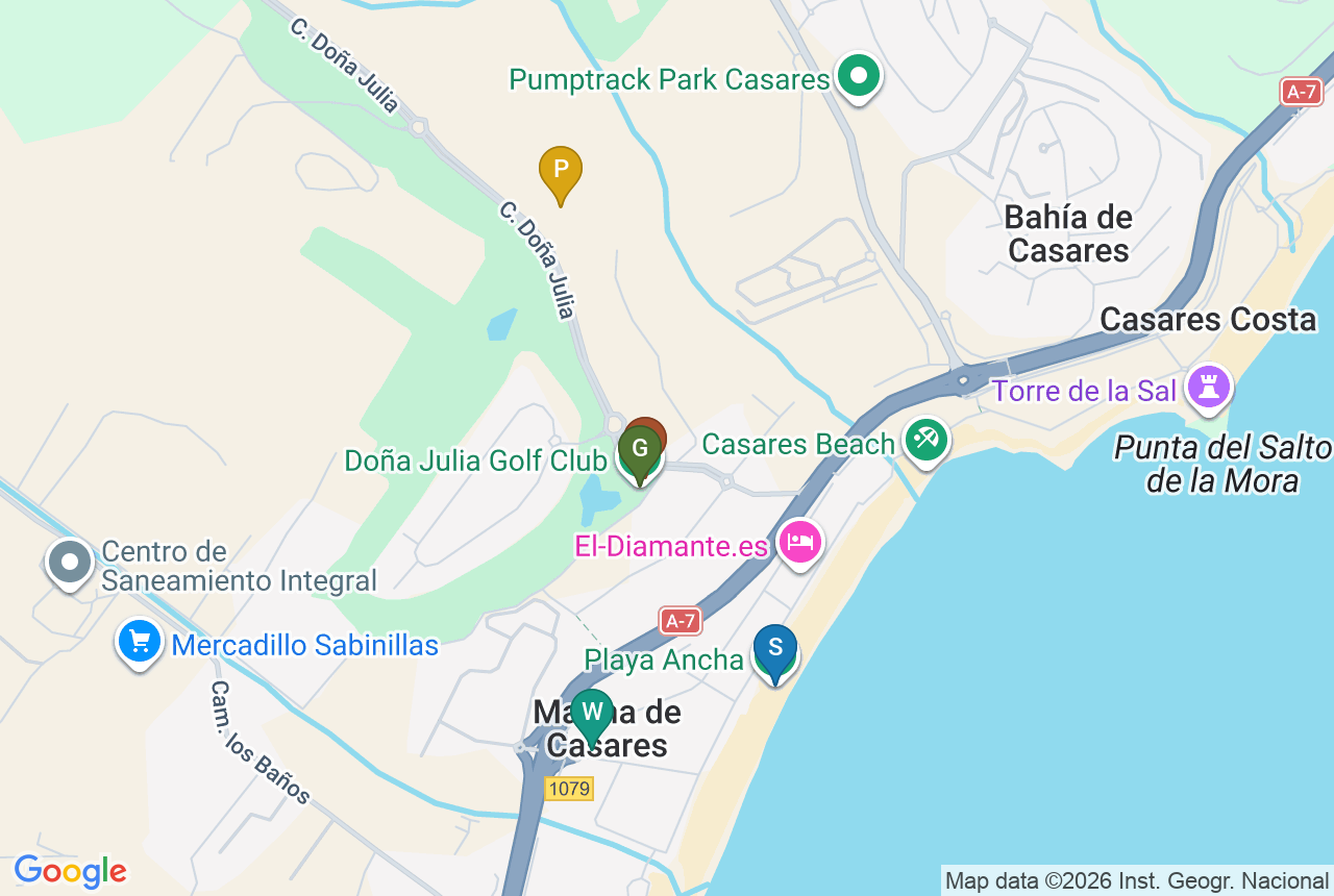 Google map of Alura Living with five pins