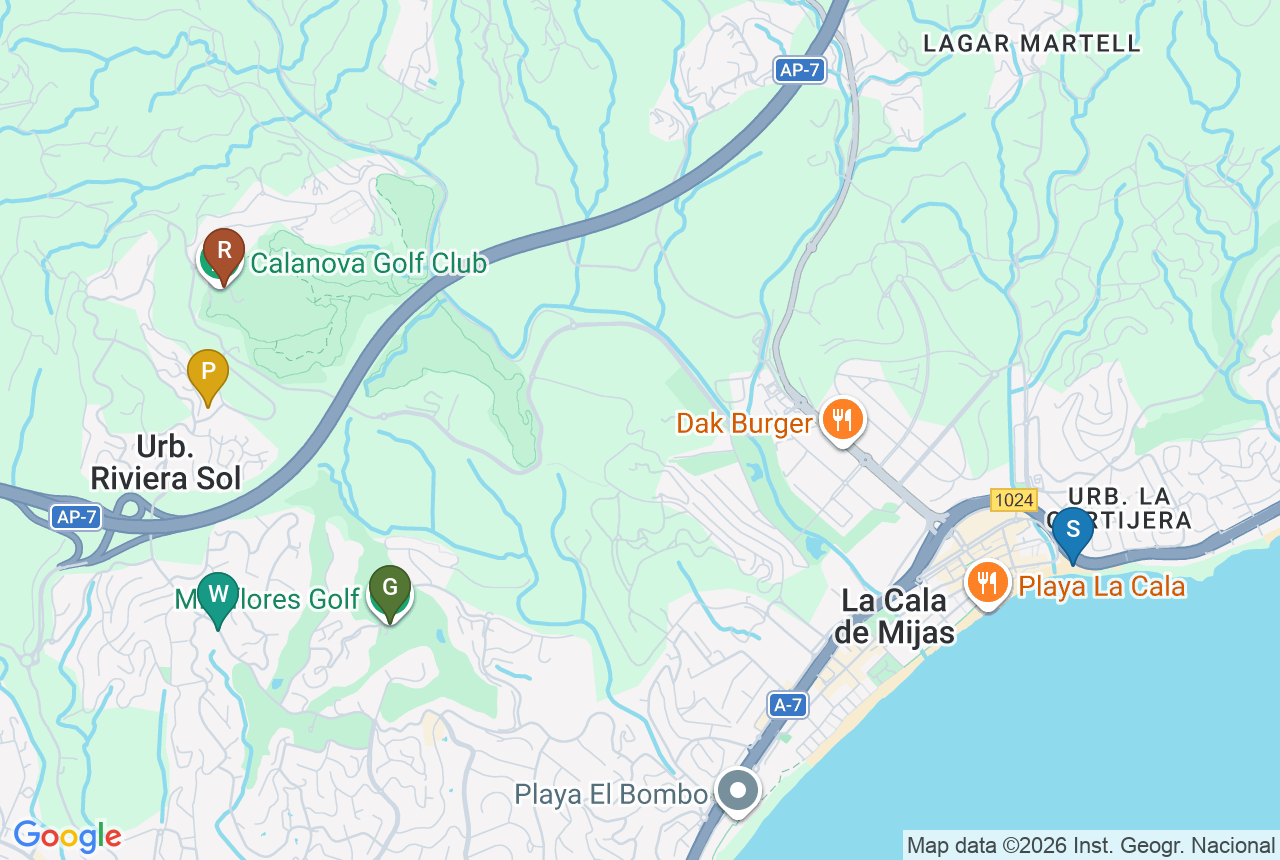 Google map of BOUTIQUE PROJECT with five pins