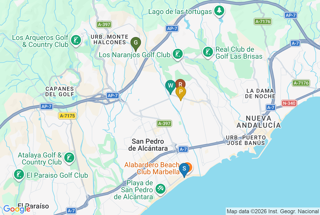 Mapa Google RESIDENCIAL ALBATROS XV z pi&eogon;cioma punktami