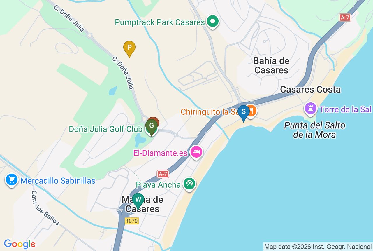 Google map of ALURA LIVING with five pins