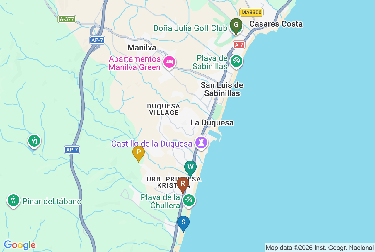 Google map of KRISTINA VIEWS with five pins